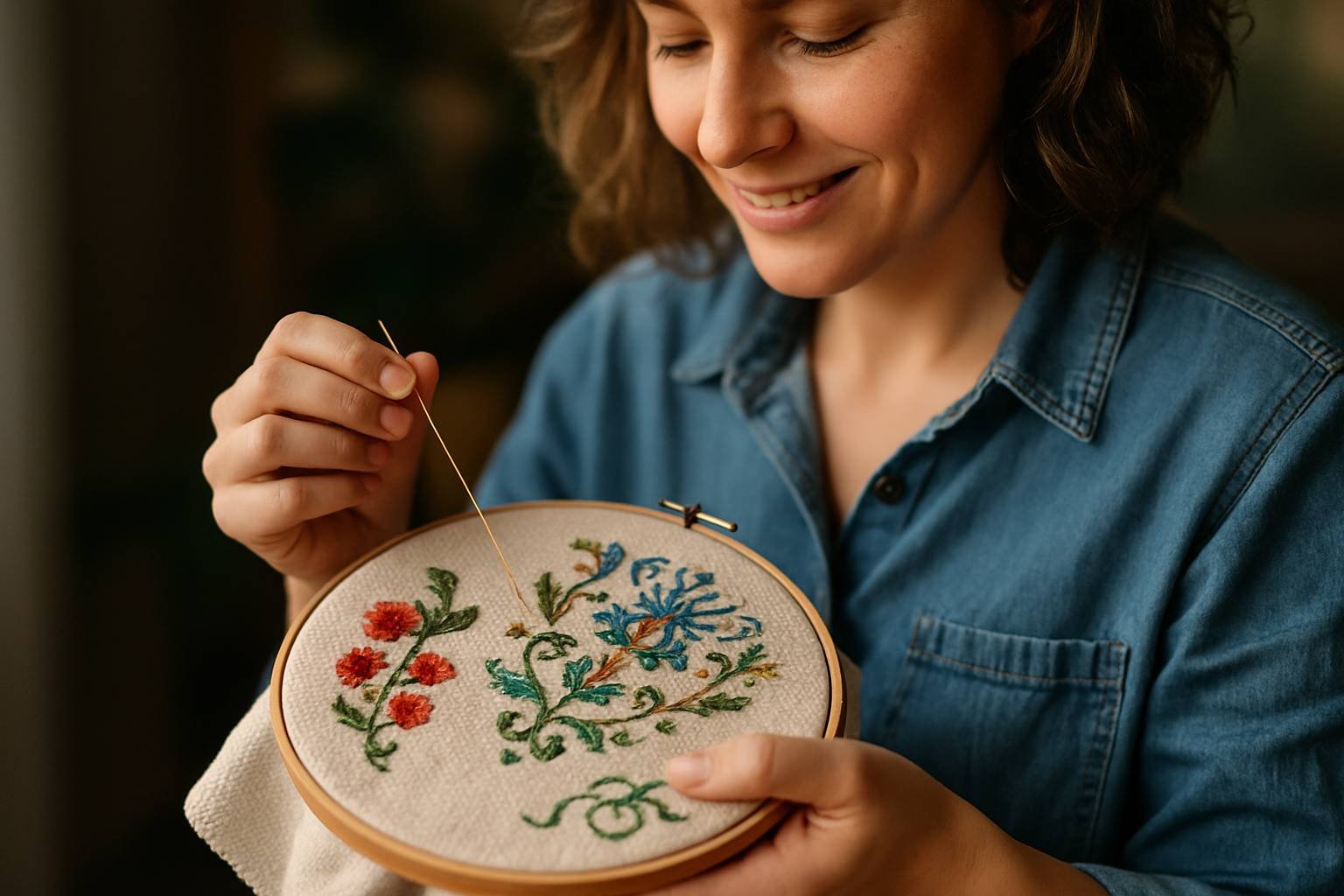 Comment associer le point de croix à d’autres techniques de broderie ?
