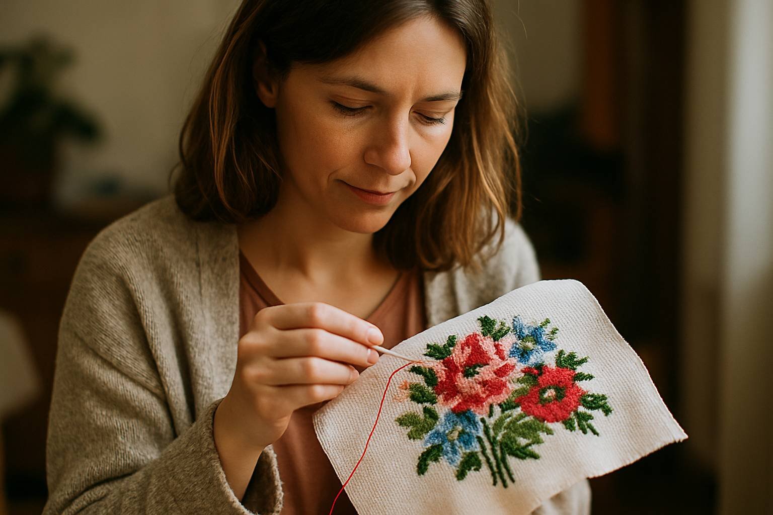 Pourquoi certaines broderies au point de croix prennent des mois ?