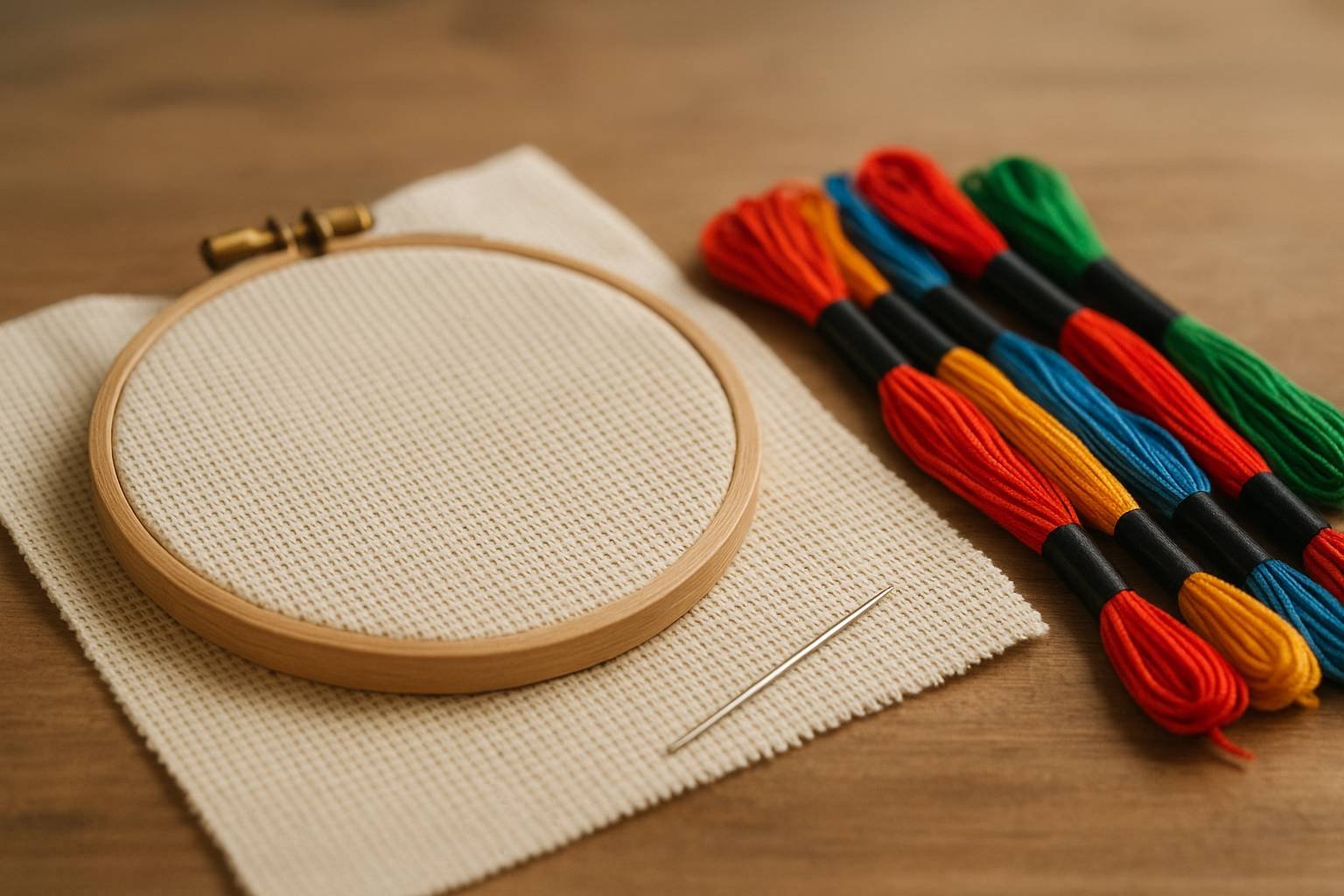 Les secrets pour choisir les fils et toiles parfaits pour vos projets de point de croix